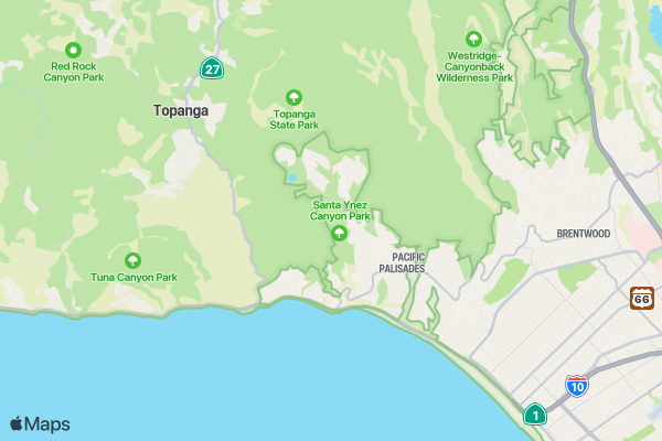 Run LA 'City of Angels' Running Club location map image