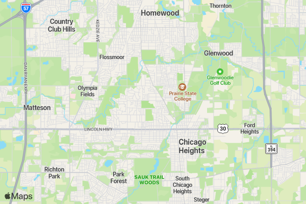 Run Like A Warrior 5k Walk/Run location map image