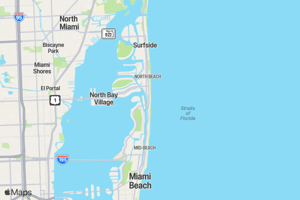 Run MIAMI 'The Magic City' Running Club location map image