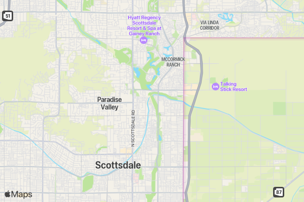 Run PHOENIX 'Valley of the Sun' 5K/10K/13.1 Marathon location map image
