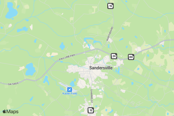 Run Run Rudolph Color 5K and 1 Mile Fun Run location map image