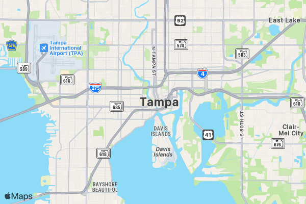 Run the BIG GUAVA 5K/10K/13.1 SUMMER 2025 location map image