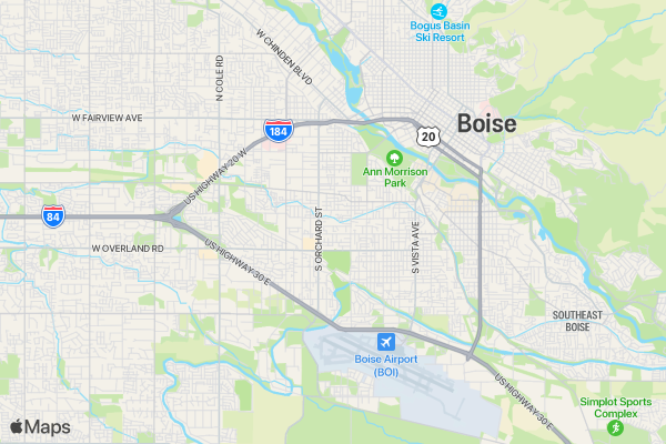 Run the Race location map image
