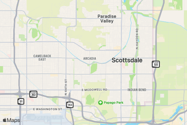 Run This Town 5K/10K/13.1 PHOENIX location map image