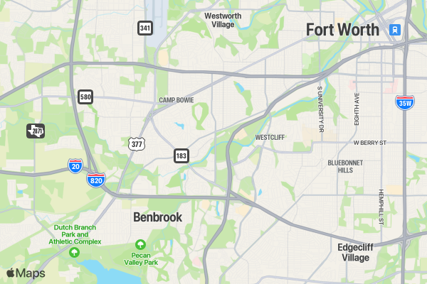 Run with Heart Race DALLAS-FORT WORTH location map image