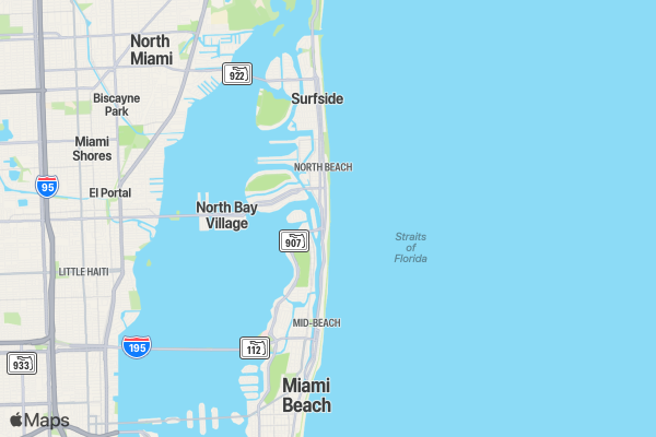 Run with Heart Race MIAMI location map image
