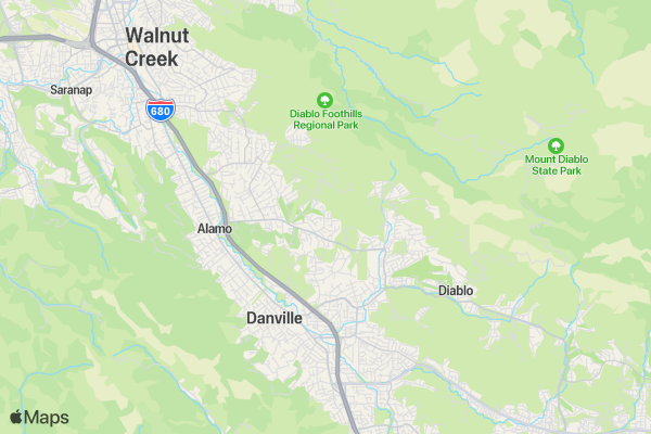 Run with Maud location map image