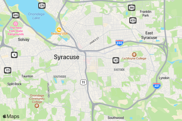 Run with the Chancellor location map image