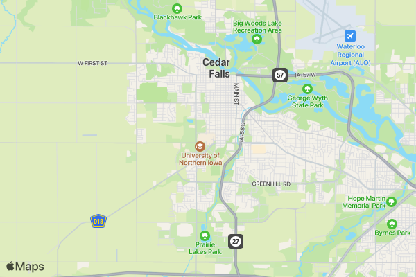Run With the Cops 5K - Benefit for Special Olympics location map image