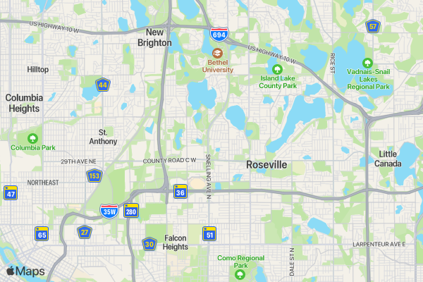 Run4Neighbors 5k Fun Run location map image