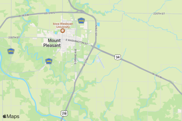 Running for Good 2015 location map image