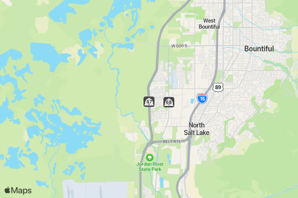 Running Forward 5k location map image