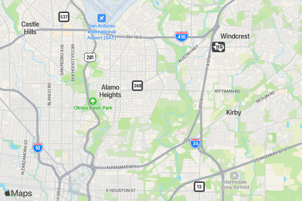 Running of the Mules location map image