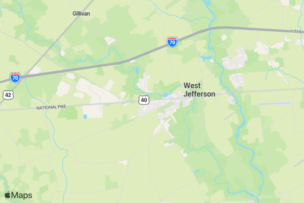 RUNNING OF THE OX WJYAA 5K location map image