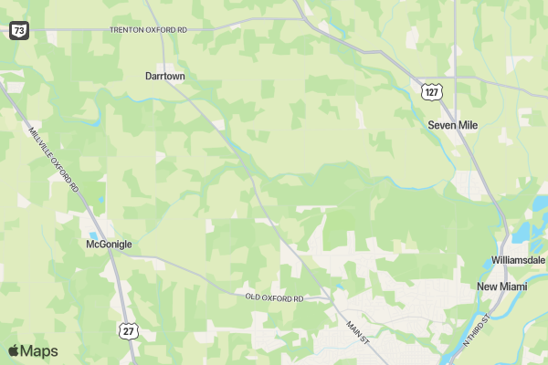 Running race location map image