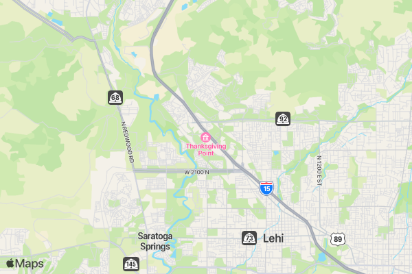 Running with Angels 5K location map image