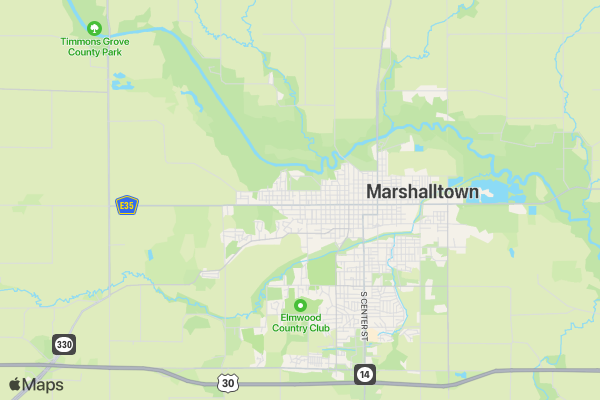 Run/Walk For A Reason with United Way location map image
