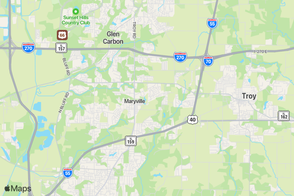 Runwell for a Reason Virtual St Jude Weekend location map image