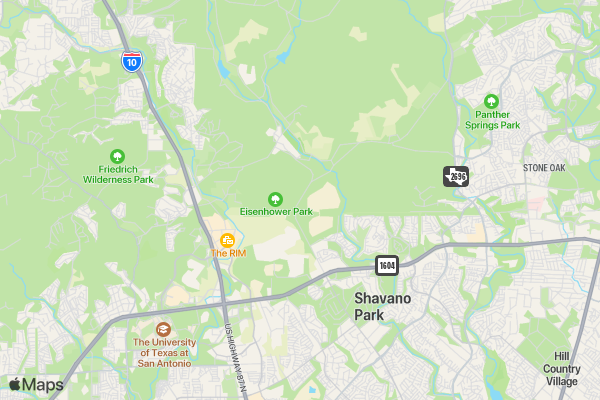 San Antonio Footsteps For Fertility location map image