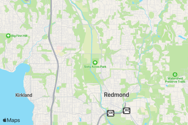 Santa Bear 6k location map image