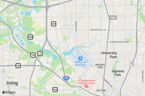 Sarcoidosis 5k Walk/Run location map image