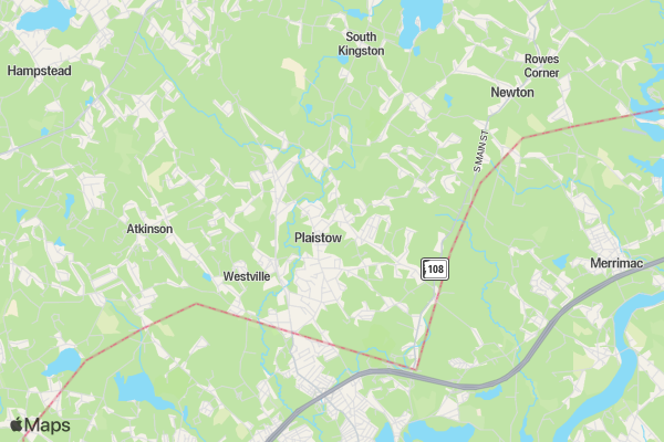 SARL's 5k Road Race location map image