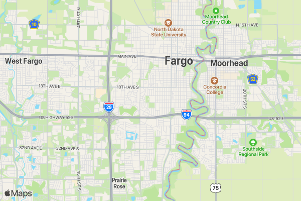 Save My Rear 5k location map image