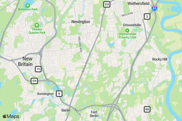 Scottish Rite/Freemasons 5K Walk/Run to benefit Children's Dyslexia Center-CT location map image
