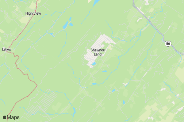 Scott's Trail Run location map image