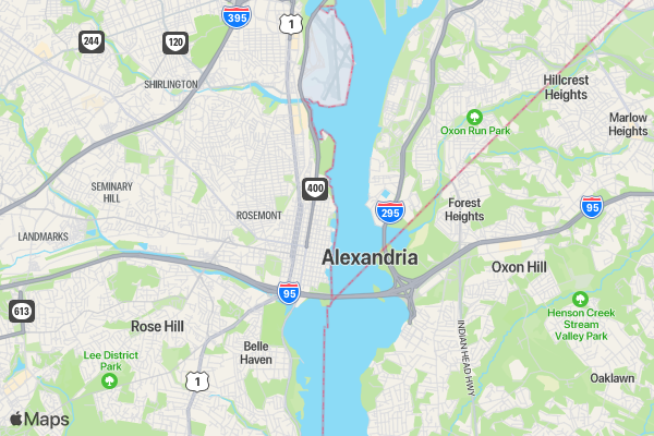 Senior Walk location map image