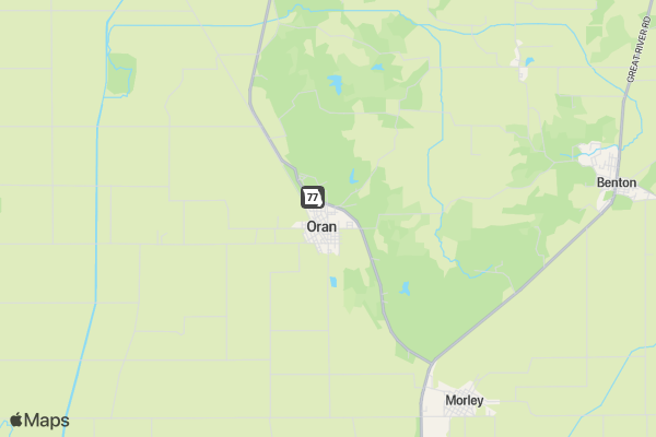 Seniors Miles for Miracles location map image