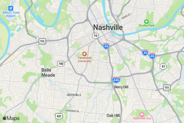 SeriousFun Run location map image