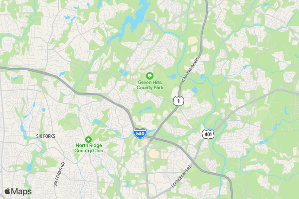 Service Project location map image