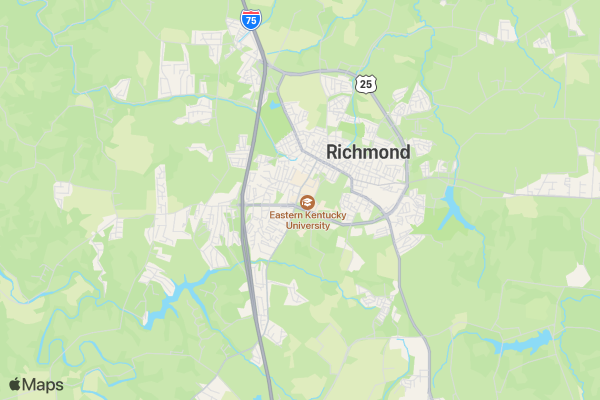 Shamrock Run 5K & 1 Mile Walk location map image