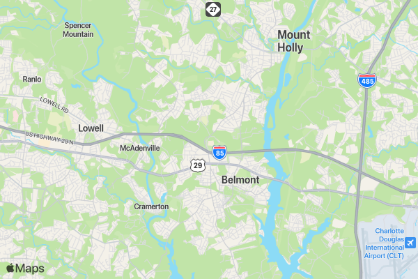 SHARE THE HOPE Abbey Crusaders on a Mission 5K location map image