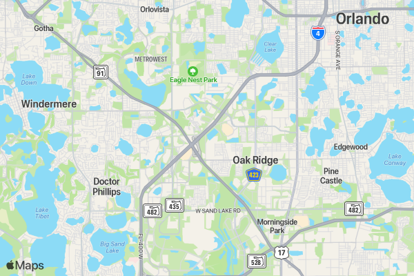 Shark Stride location map image