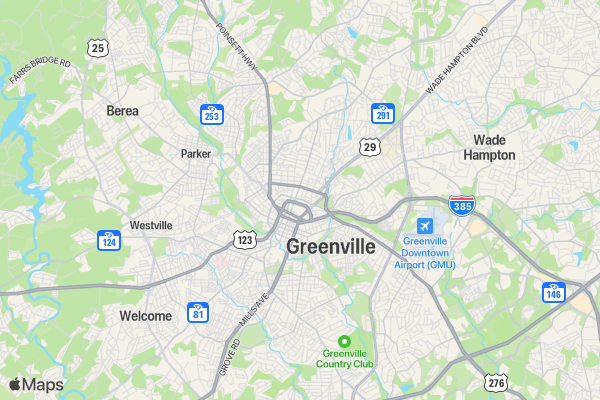 Shine A Light on Teal 5K Run/Walk Awarness location map image