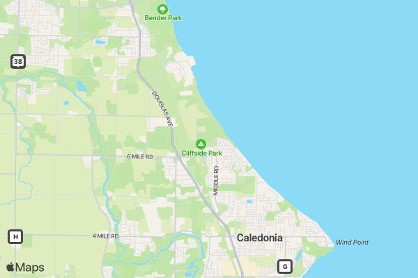 SHOR 5K location map image
