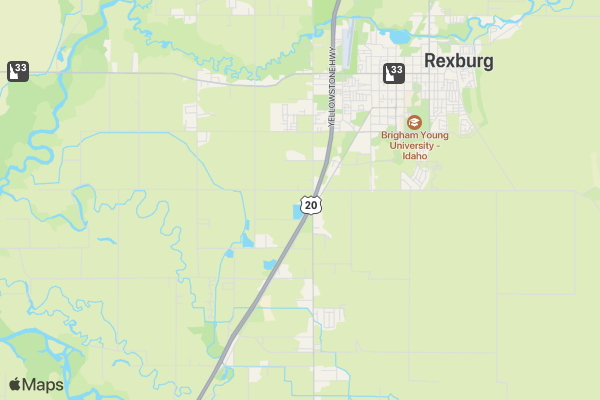Shumway Academy Color Fun Run location map image