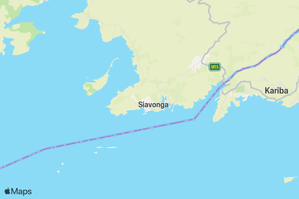 Siavonga Fun Walk and Run location map image