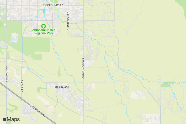 Silverbell 5K location map image