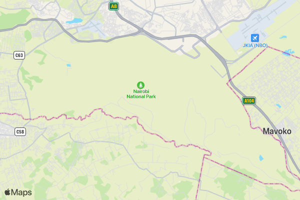 SIRKON COMMUNITY MARATHON location map image