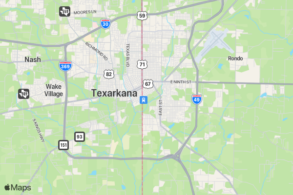 Six Leg Fun Run & 5k location map image