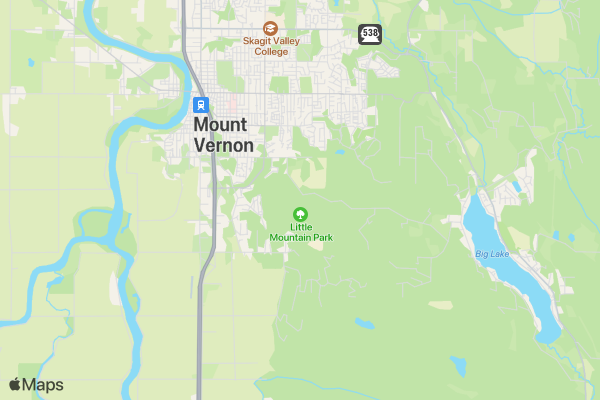 Skagit Highlands 5k location map image