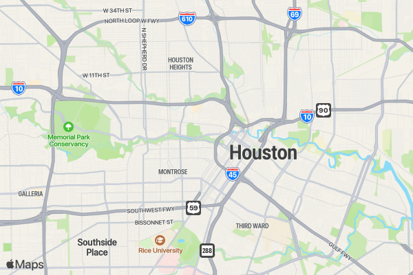 Sloth Run 5K/10K/13.1 HOUSTON 2024 location map image