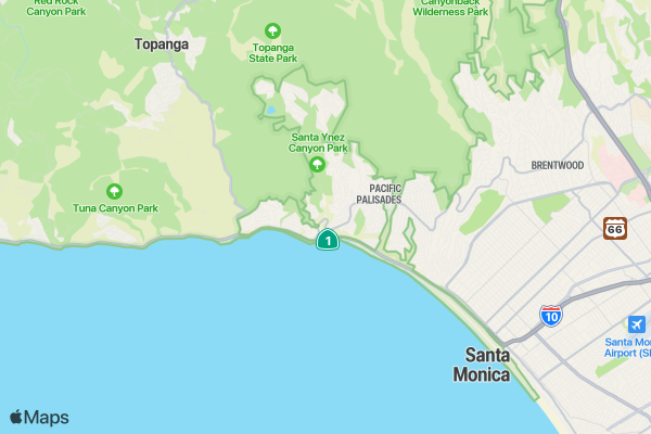 Sloth Runners Club 5K/10K/13.1 LA location map image