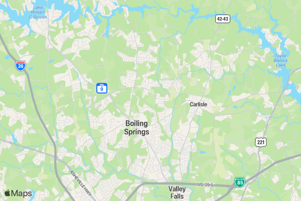 SMDC Power Tumbling 5K location map image