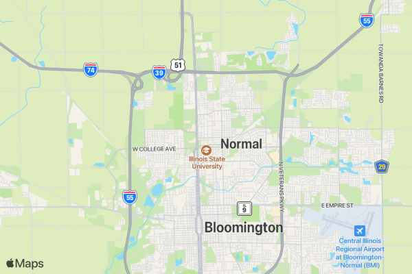 SMSA ISU COLOR RUN location map image