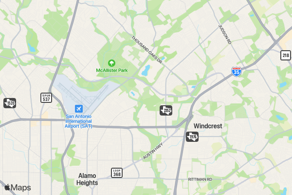 Snails Keep MOVING 'Night' Run SAN ANTONIO location map image