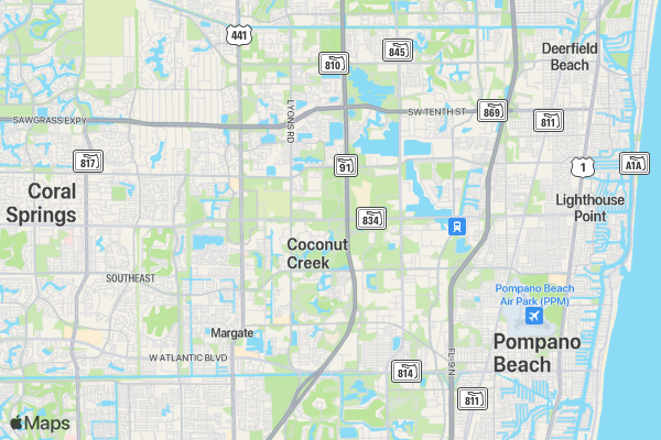 SNDHaiti 5K for Hope location map image